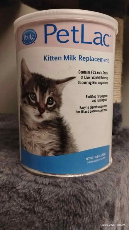 Photo of free PetLac Kitten Milk Replacement (Ward 1, Park View, NW, DC) #1