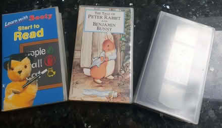 Photo of free 3 VHS Tapes for Younger Children (Chelmer Village CM2) #1