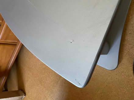 Photo of free Corner TV Stand w/ glass selves (2) (Rutgers Village, New Brunswick) #3