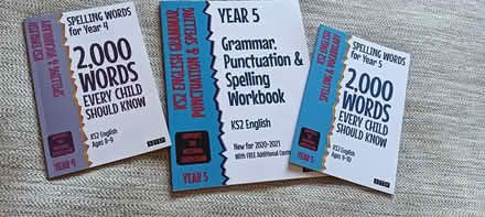 Photo of free Unused yr5 grammar spelling books (Chiseldon, SN4) #1