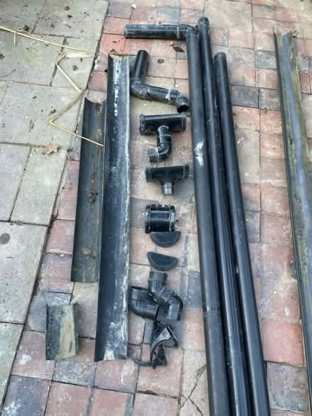 Photo of free Black 112mm Guttering (Hackney E9) #1