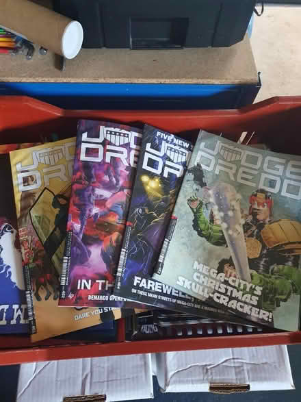 Photo of free Judge Dredd Megazine collection (Warden Hill) #1