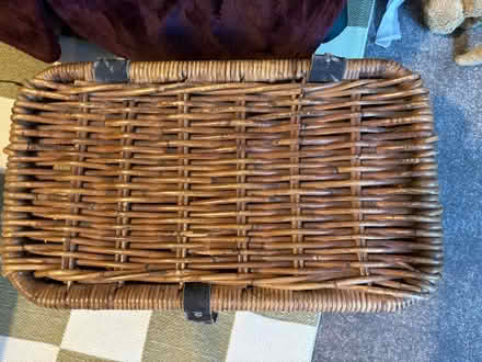 Photo of free rattan storage box (pollokshaws) #2