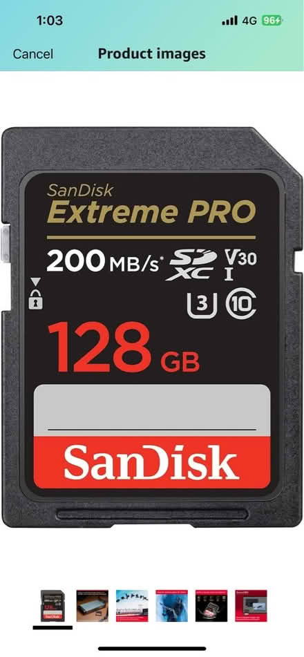 Photo of SD Card (N8) #1