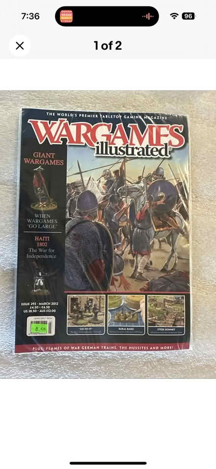 Photo of free Wargames Illustrated (Hollenbeck and Remington) #3