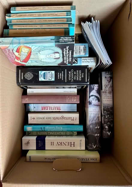 Photo of free A box of history books (Langley Park DH7) #1