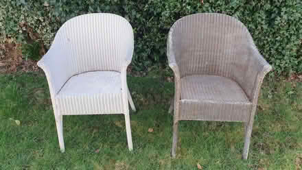 Photo of free 2 Lloyd loom chairs (Kendal LA9) #1