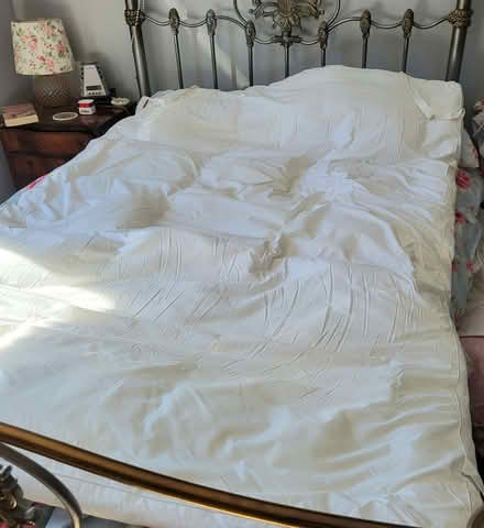 Photo of free Double Mattress Topper (Oaklands nr Welwyn AL6) #1