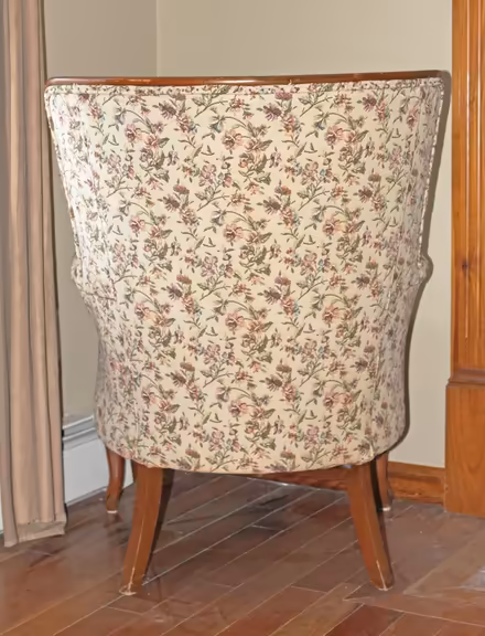 Photo of free Pretty Floral Upholstered Arm Chair (West Townsend) #3