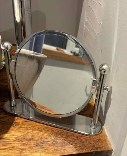 Photo of free Chrome shaving/make up mirror (Stone Cross BN23) #1