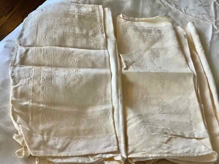 Photo of free Tablecloth + Napkins (Palos Park) #3