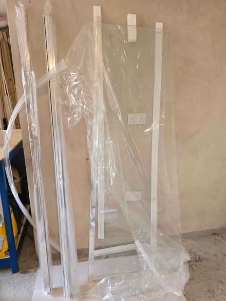 Photo of free Shower Screen with Door 1200mm x 6mm Glass (Crag Bank LA5) #4