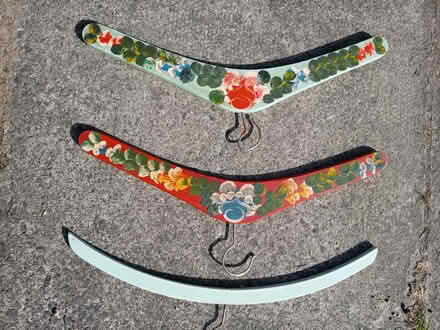 Photo of free 3 wooden coat hangers (Bridge of Don) #2