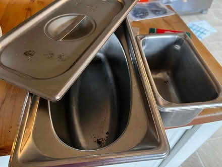 Photo of free Stainless steel chafing dishes (Olympia high school) #1