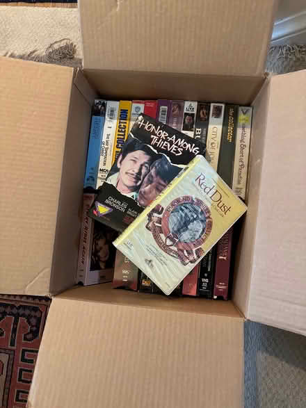 Photo of free VHS Movies (AU Park, DC) #1