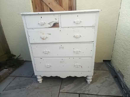 Photo of free Tall pine chest of drawers (Saltash PL12) #1