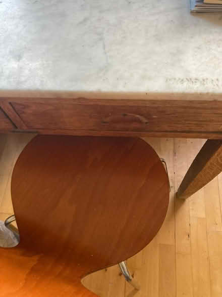 Photo of free Marble top desk (Kensington W14) #2