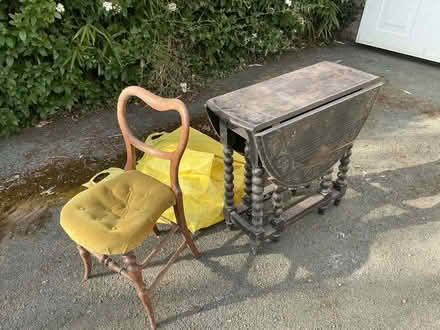 Photo of free Victorian? Drop leaf table (Four Crosses, SY22) #1