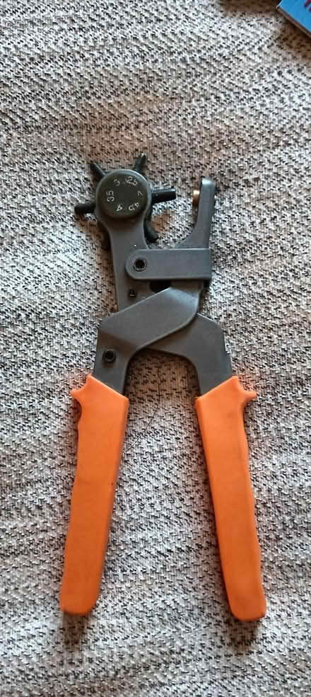Photo of free Belt hole punch (orange) (Chiseldon, SN4) #1
