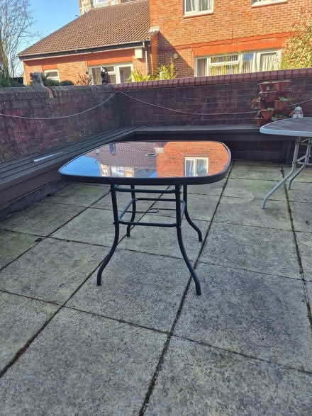 Photo of free Garden Tables and Parasols. (Roebuck SG2) #3