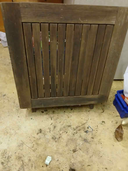 Photo of free Folding garden table (Minster Lovell OX29) #2