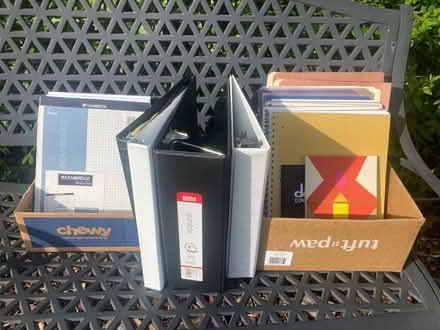 Photo of free Grid paper, binders, notepads (Highland Ave, RWC) #1