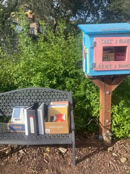 Photo of free Grid paper, binders, notepads (Highland Ave, RWC) #2