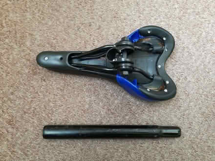 Photo of free Bicycle seat with seat post (Westhoughton BL5) #2
