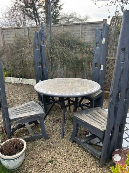 Photo of free Garden Table and Chairs (Cheadle Hulme SK8) #2