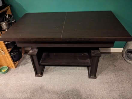 Photo of free Black expandable table (Nailsea BS48) #1