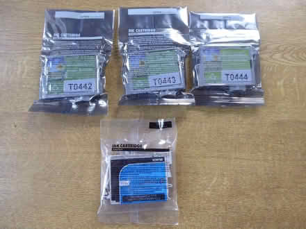 Photo of free Epson Stylus print cartridges. Unused. Still sealed. Epson (Fareham PO15) #1
