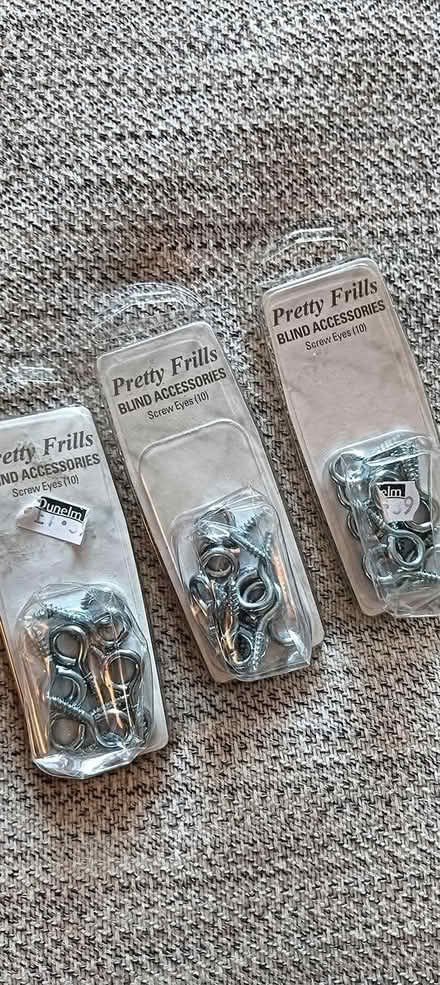Photo of free 3 x unopened packs screw eyes (Chiseldon, SN4) #1