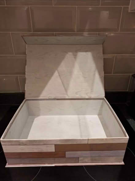 Photo of free Cardboard storage box (Bexleyheath DA7) #3