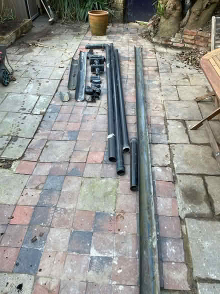 Photo of free Black 112mm Guttering (Hackney E9) #2