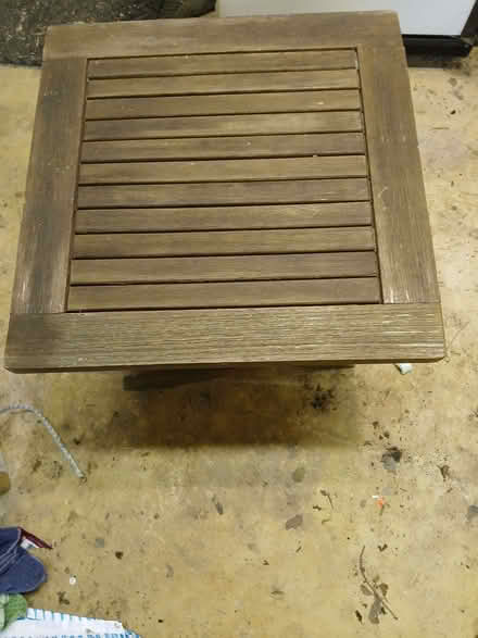 Photo of free Folding garden table (Minster Lovell OX29) #1