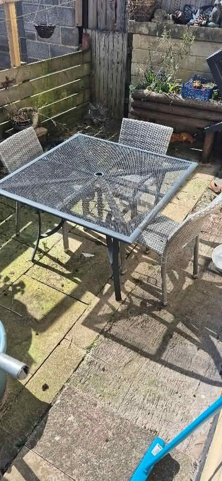 Photo of free Table 3 chairs (Twerton) #1