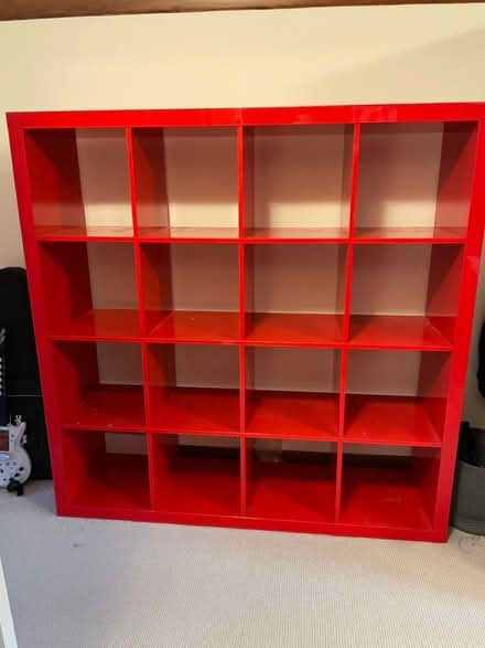 Photo of free IKEA red book case (SG14 Hertford / Bengeo) #1