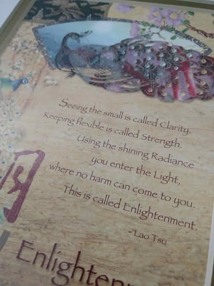 Photo of free Framed Enlightenment Quote (N. Lakeside in Henrico) #1