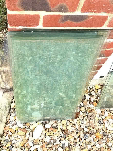 Photo of free 12 sheets greenhouse glass 1' x 2' (East Marden) #3