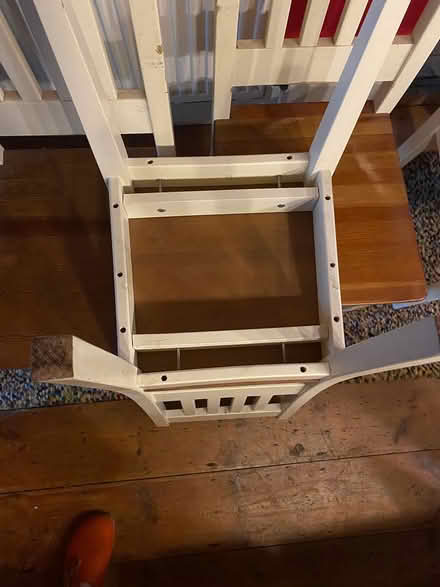 Photo of free 6 solid wooden dining chairs (Feltham TW13) #3