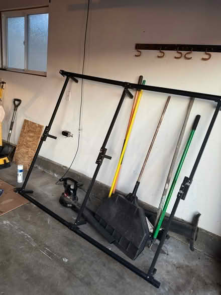 Photo of free Queen Headboard & Metal Frame (East Petaluma) #3