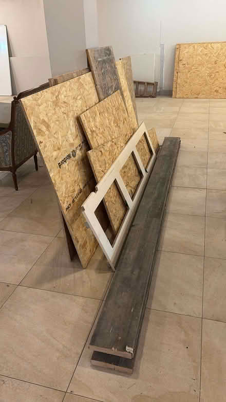 Photo of free Various used OSB Wood. (Shepherds Bush W12) #1