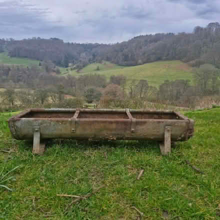 Photo of free Old galvanised animal feeder (Owlpen GL11) #1