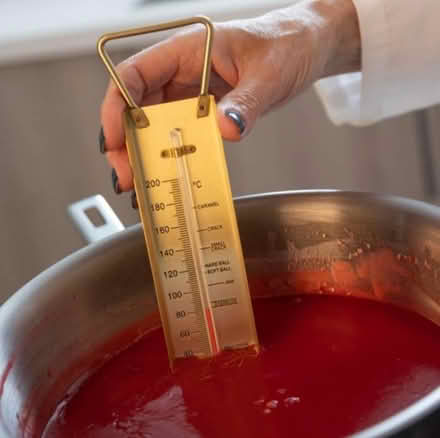 Photo of Jam pan & jam thermometer (Castle Ward Lancaster) #1