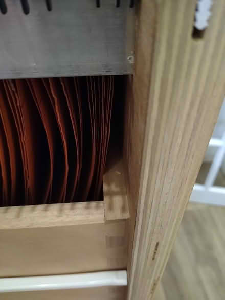 Photo of free filing cabinet 4 drawers wooden (GL6) #4