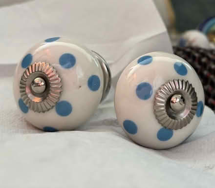 Photo of free Ceramic Drawer/cupboard pulls (Stone Cross BN23) #1