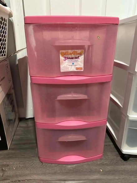 Photo of free Pink drawer set (Herndon, VA) #1