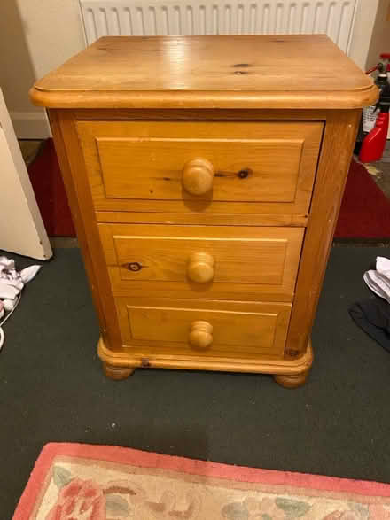 Photo of free Bedside Table/Drawer Unit (ME10) #1