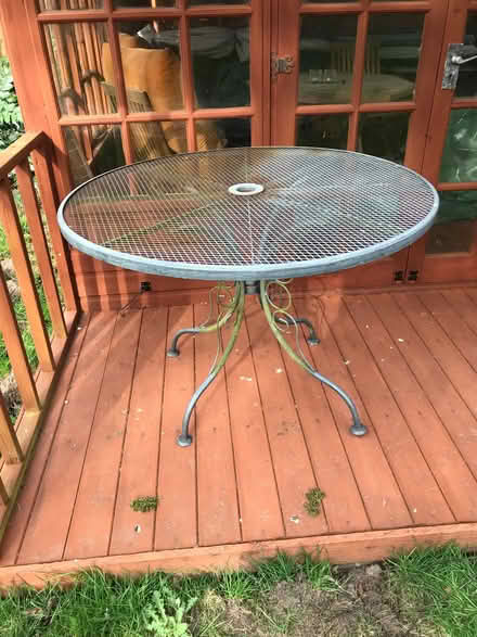 Photo of free Garden table (Coton Hill SY1) #1