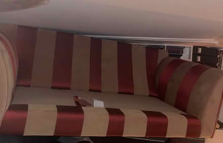 Photo of free Regale sofa red and beige (Norbury) #1